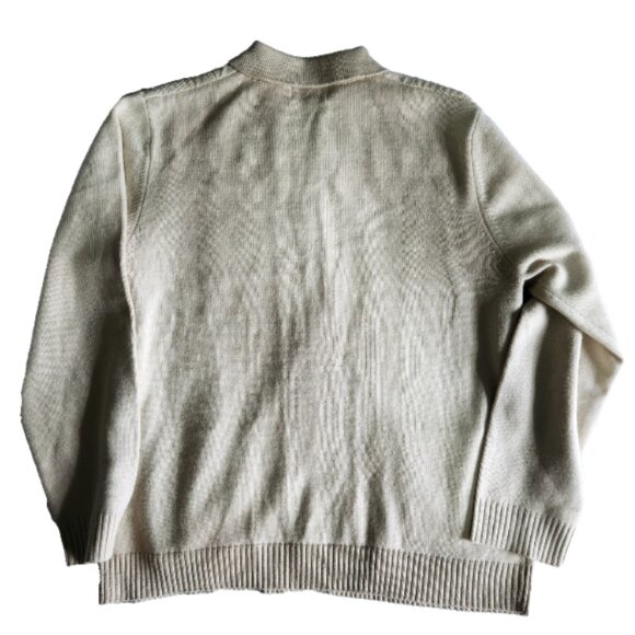 Arnold Palmer Cardigan Sweater Size Medium (40) Knit Full Zip with Pockets - Picture 12 of 12